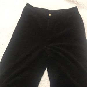 Black Corderoy Pant